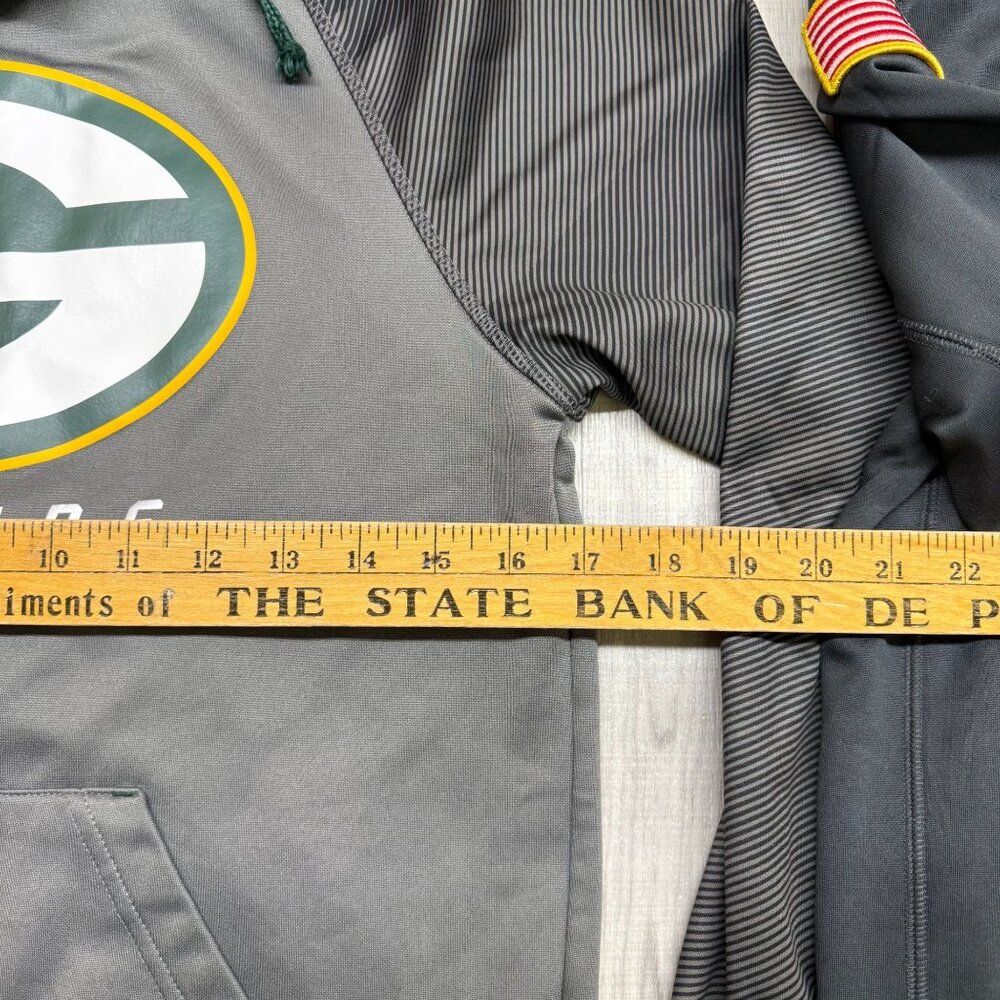 ✅Boys L Green Bay Packers Hoodie Lot of 2 *Youth L & Mens S* Pullover Sweatshirt - Picture 5 of 13